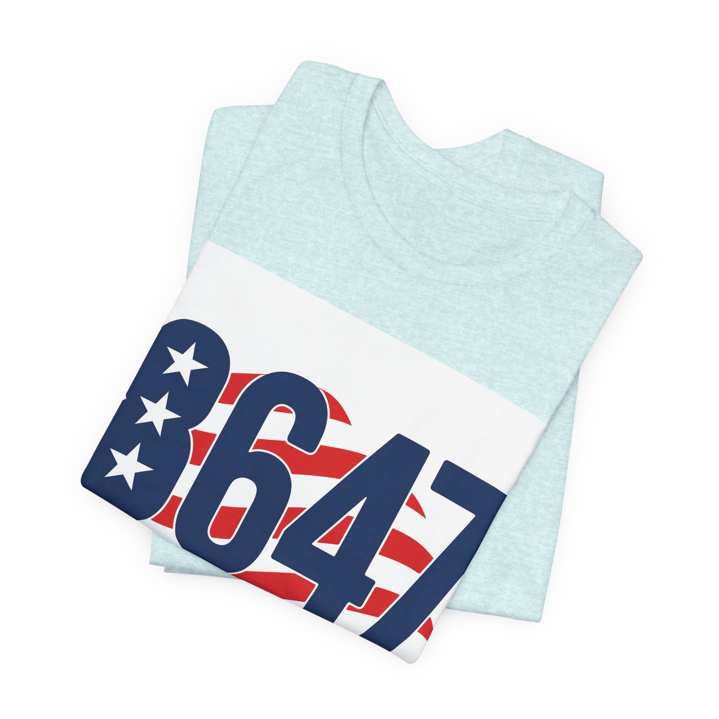 8647 Flag Tee