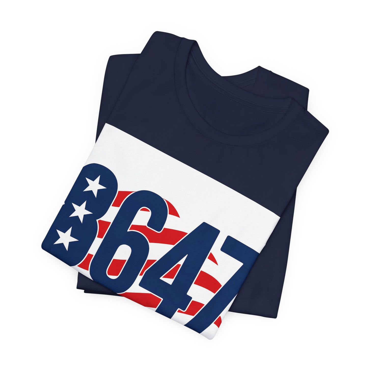 8647 Flag Tee