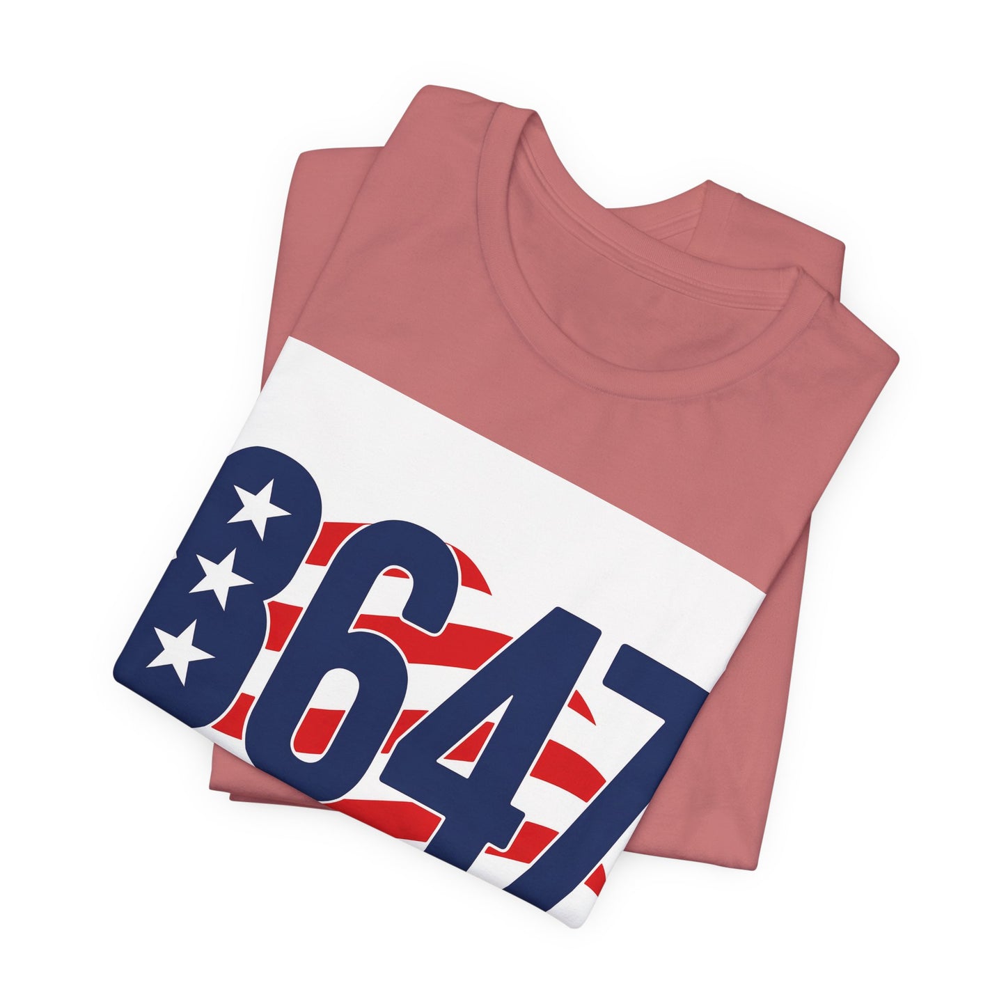 8647 Flag Tee