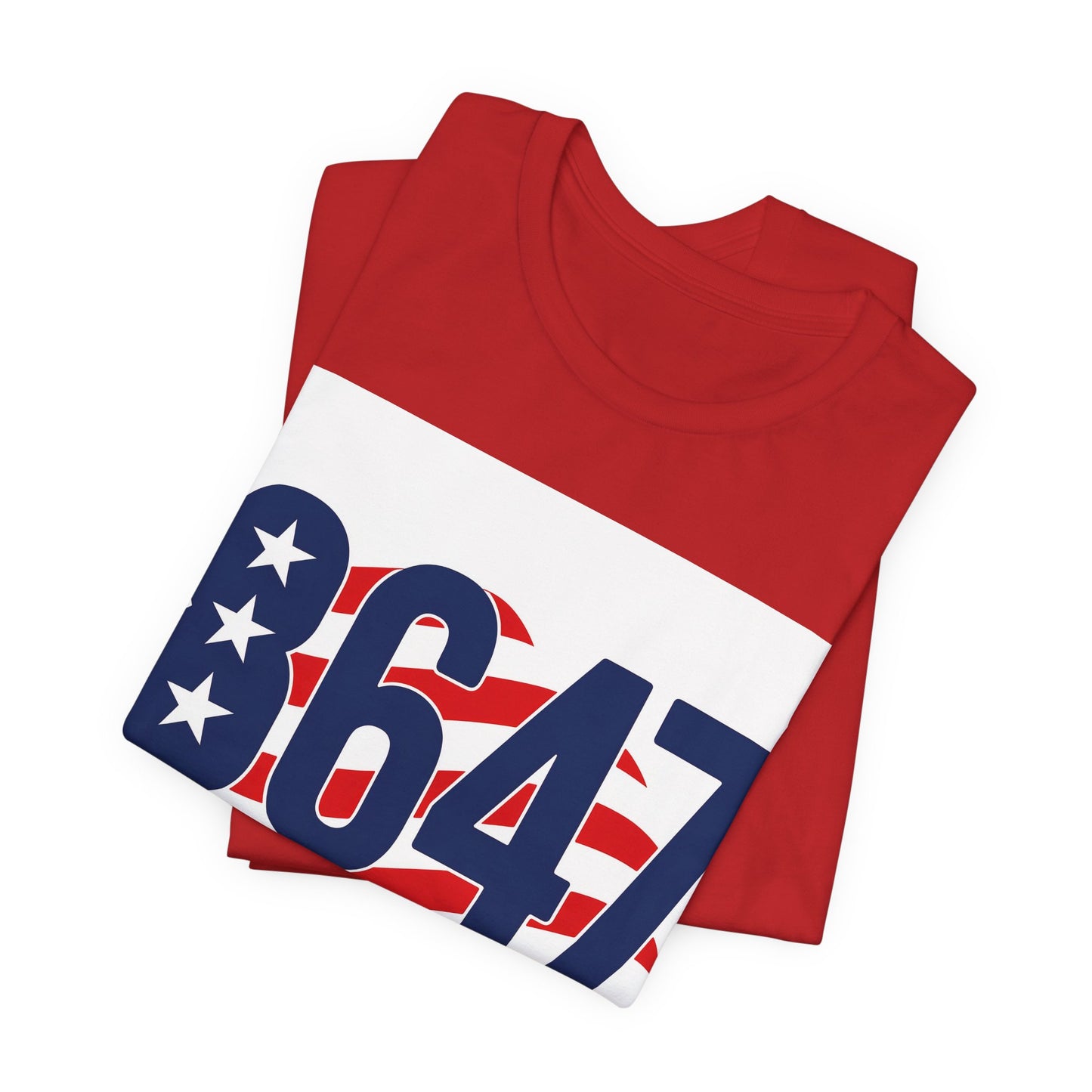 8647 Flag Tee