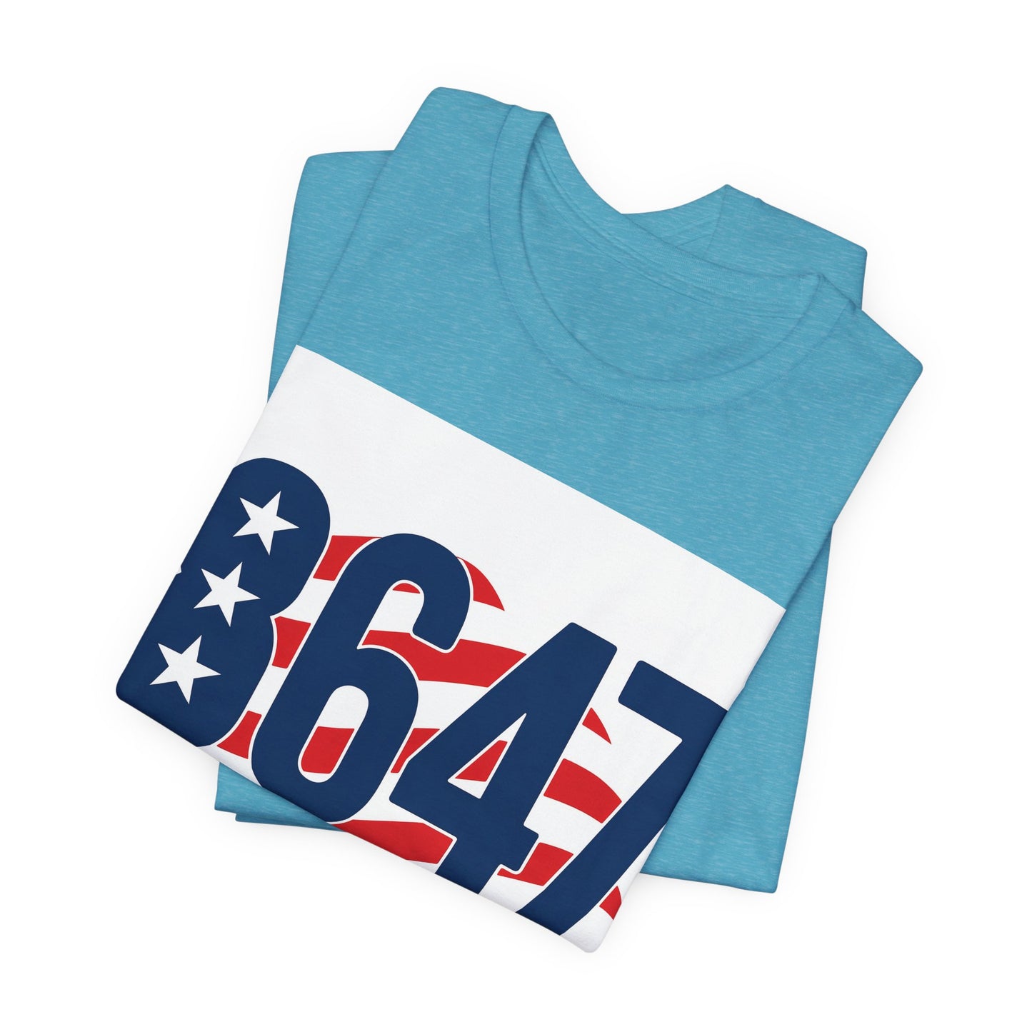8647 Flag Tee
