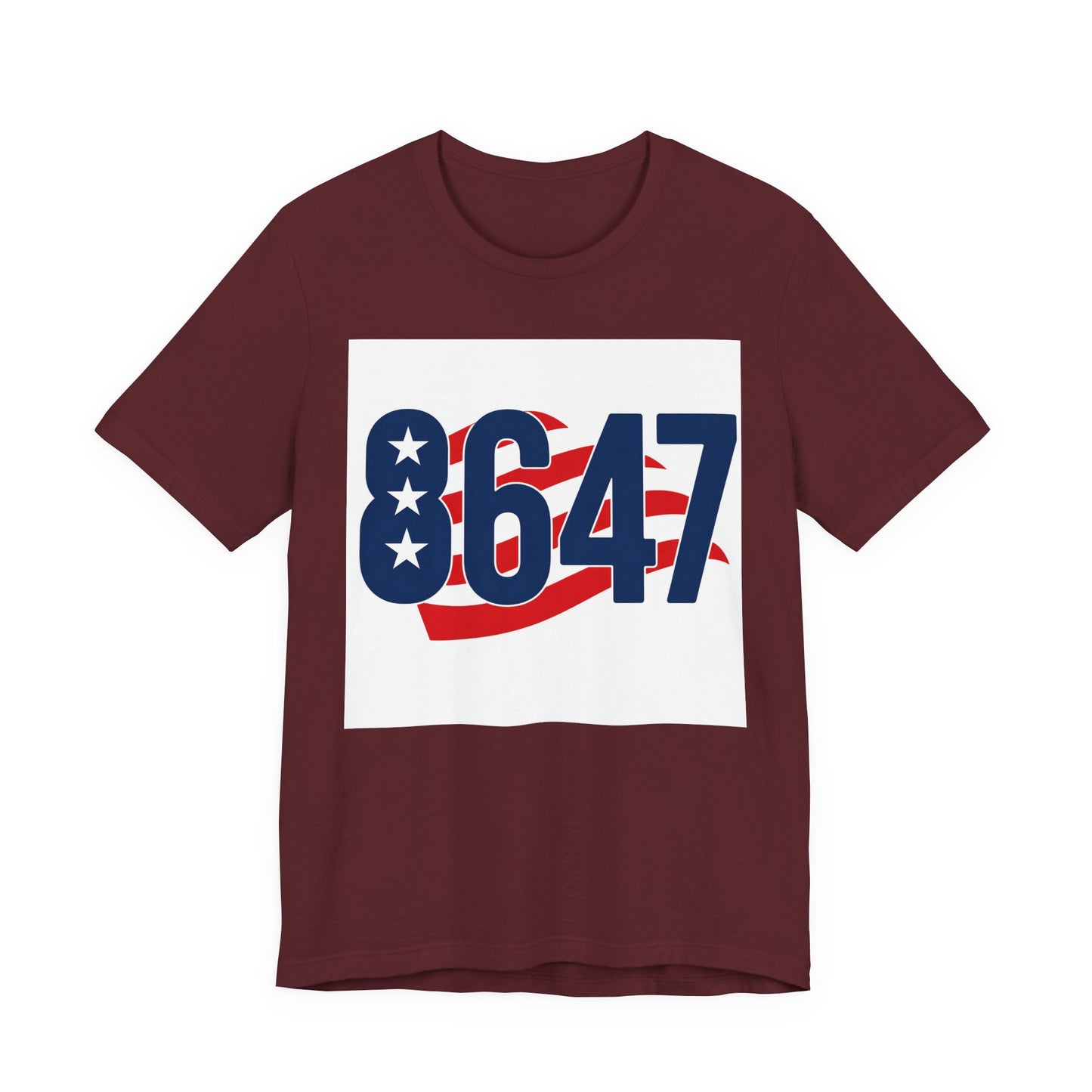 8647 Flag Tee