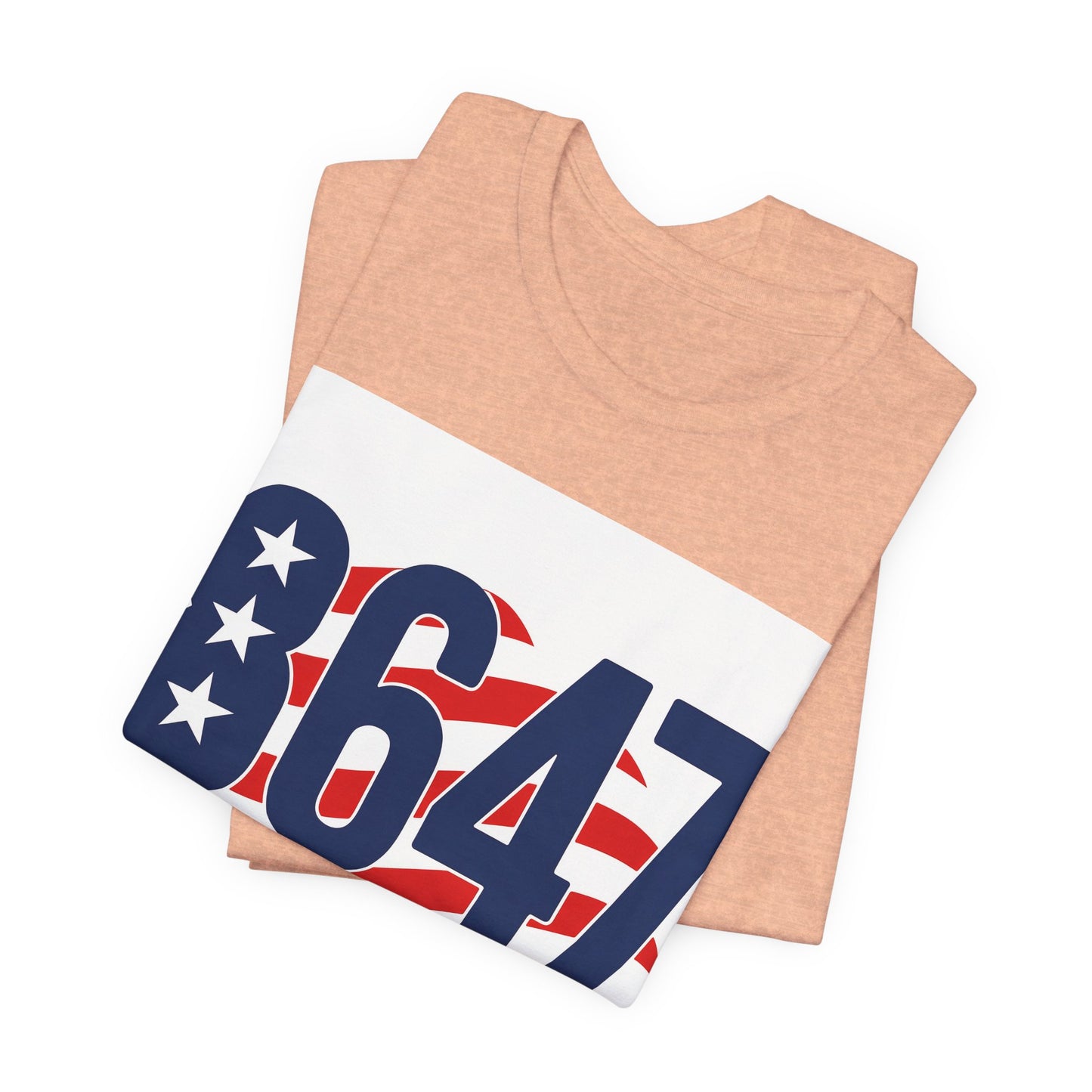 8647 Flag Tee