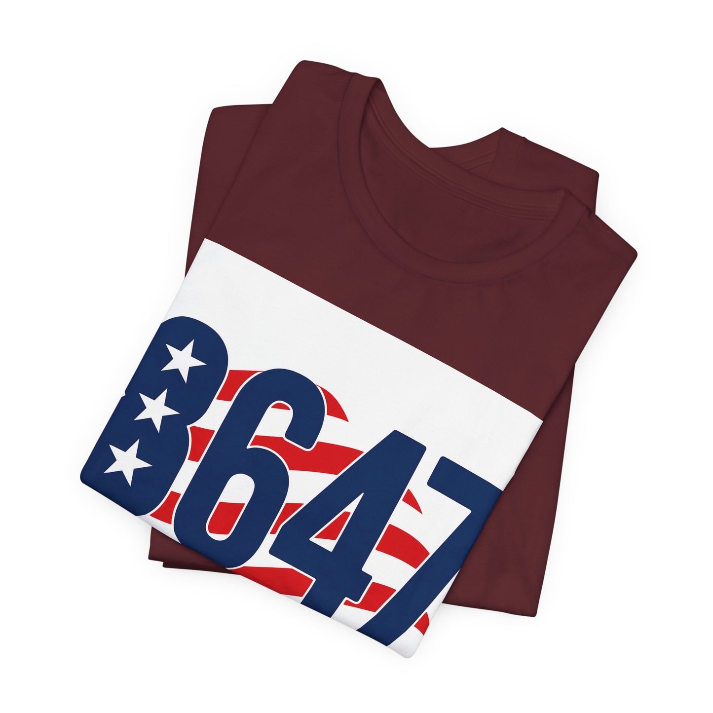 8647 Flag Tee