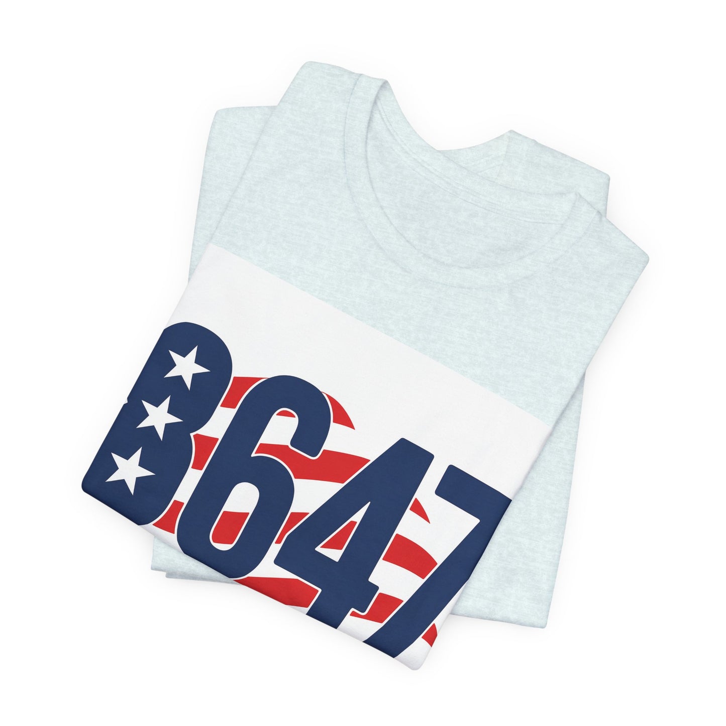 8647 Flag Tee